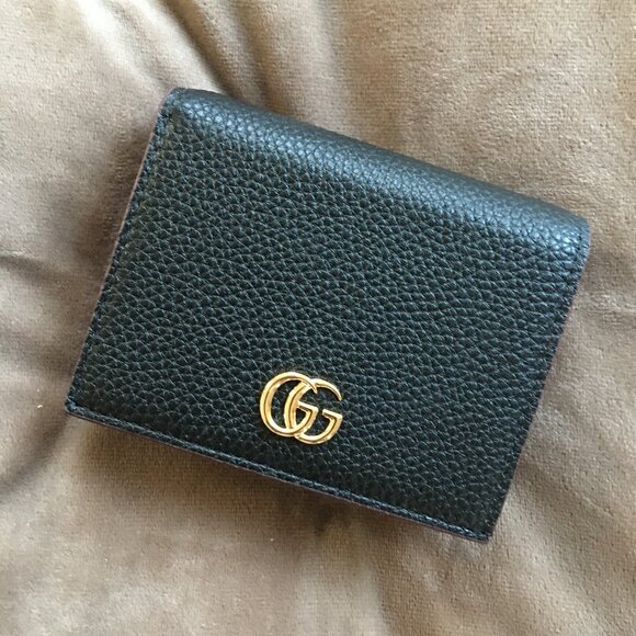 Gucci Bi-color GG Marmont Wallet - Picture 3 of 8